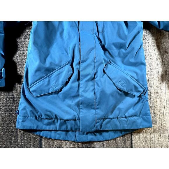 Burton Girls Dryride Aubrey Park Blue Winter Snowboarding Jacket Size Large - Picture 4 of 12